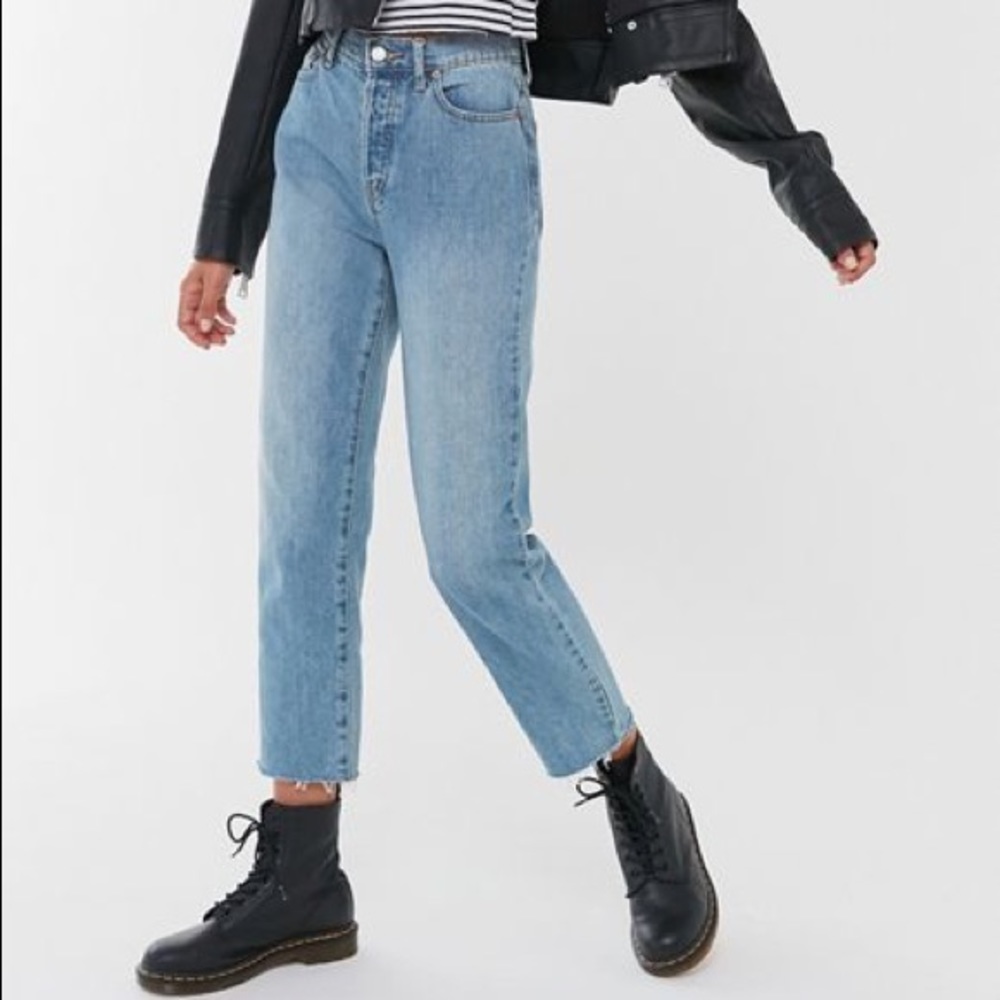 BDG Urban Outfitters Slim Straight high rise jeans